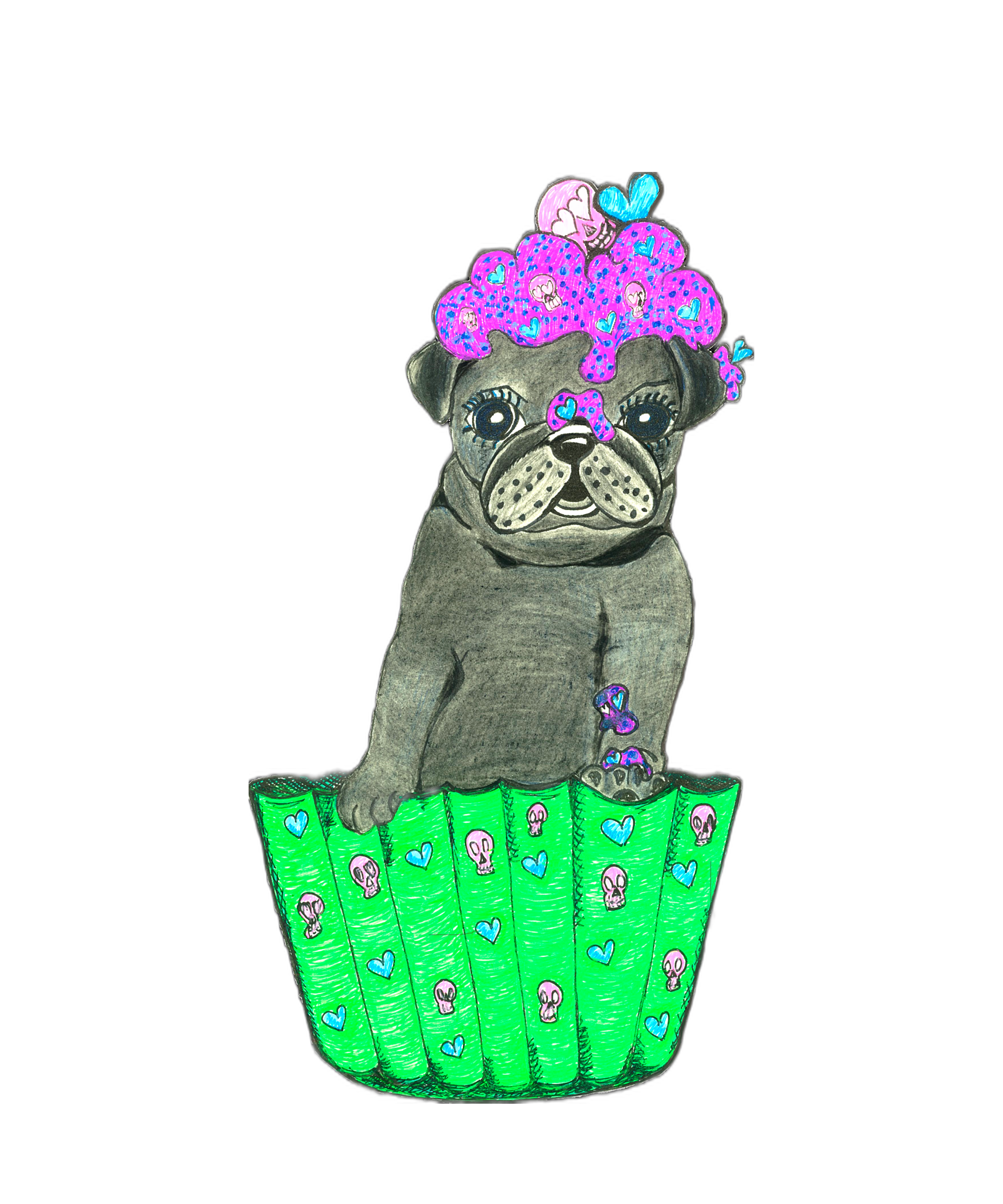 Onesies pirate pupCake Gracey